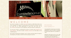Desktop Screenshot of midwiferygroup.ca